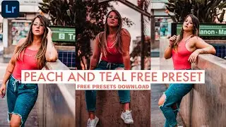 Free Peach And Teal Preset || How To Edit Peach and Tean In Lightroom Mobile || Tutorial 2020