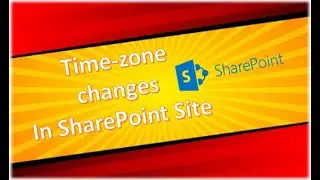 How to Change Time zone of SharePoint Site