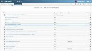 Borland StarTeam Agile - Breaking down an Epic into smaller stories