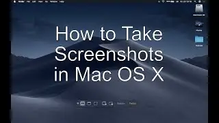 How to take screenshots in Mac OS X