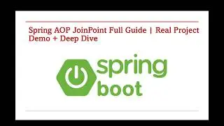 Spring AOP JoinPoint Explained (Return Type & Parameters) – Part 169.2