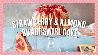Easy Strawberry Swirl Bundt Cake Recipe » Bake With Stork