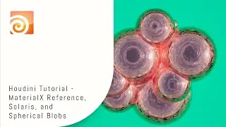 Houdini Tutorial | MaterialX Reference, Solaris, and Spherical Blobs