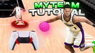 NBA 2K24 MYTEAM DRIBBLE TUTORIAL w/HANDCAM BECOME A 3 HUNTER (BEST DRIBBLE MOVES 2K24 SEASON 3!)