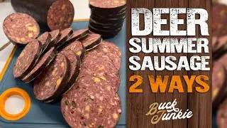 BEST Homemade Deer Summer Sausage (2 Ways)