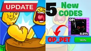 *NEW* ALL WORKING FREE LIMITED UPDATE CODES FOR ARM WRESTLE SIMULATOR ROBLOX ARM WRESTLE SIMULATOR