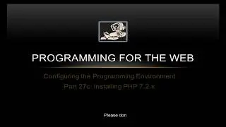 How to install PHP on a RaspberryPi - Programming for the Web