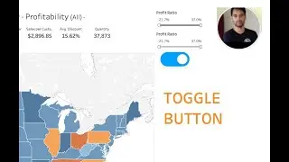 Simple Tableau Toggle button within 4 mins (Show-Hide button) without Parameter Action :)