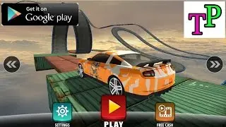 Impossible Stunt Car Tracks 3D android HD gameplay,