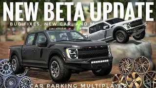 Car Parking Multiplayer | New Beta Update (Bug Fixes, New Car, and Many New Wheels)