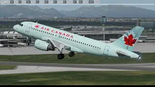X-Plane 11 | Air Canada A319 | CYLW ✈ CYVR | VATSIM