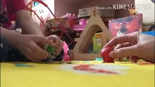Полина и герои. Игры с игрушками