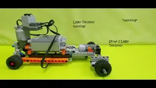 Lego Technic Skręcanie - Turning + Power Function