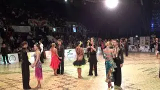 DANCE MASTERS 2011 - IDSF INTERNATIONAL ADULT OPEN LATIN - ROUND 1 - SAMBA 2