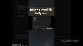 read file in python 