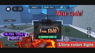 Ultra toilet fight 2 *NEW CODE* 