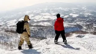 Finding HIDDEN Tree Lines in Niseko Japan!