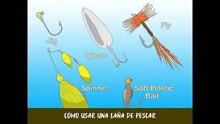 Cómo usar una caña de pescar