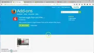 YouTube toggle Flash and HTML