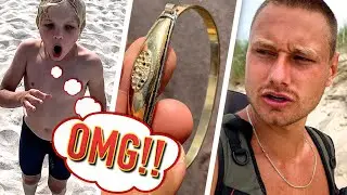 Was findet mein METALLDETEKTOR an der OSTSEE?! 💍 (Strand Schatzsuche / Sondeln)