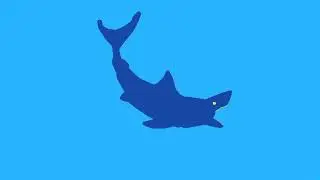 Mosasaurus vs deep blue (big great white)