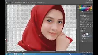 Tutorial Smudge painting Hijab - Normal Speed