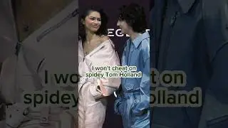 Zendaya far from home, heart with Tom Holland in Korea #shorts #zendaya #timotheechalamet #dune