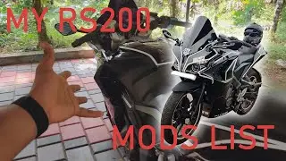 My Bajaj RS200 Mods and 5 Years of Awesomeness!