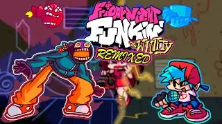 [FNF MOD] Vs. Whitty Remixed (FULL WEEK DEMO) [Hard] + Ballistic OLD | All cutscenes