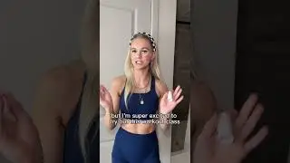 Help me get ready to try out a new workout class. Morning vlog. asmr sounds morning routine. Grwm✨