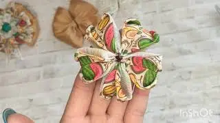 МК бантики из репсовой ленты 2,5/  Делать одно удовольствие и быстро 🌺