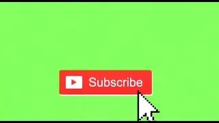ANIMATED SUBSCRIBE BUTTON GREEN SCREEN