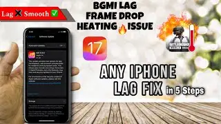 iPhone 12 bgmi lag solution | iPhone Bgmi lag problem solved | ios 17.3 Bgmi lagfix 100% working