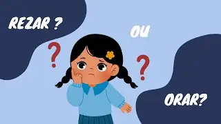 ORAR OU REZAR?? [DESENHOS BIBLICOS] - [CATEQUESE]