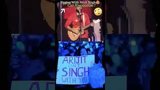 Arijit Can I sing With You😍 || #shorts