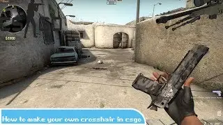 How to make your own crosshair in csgo