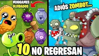 10 COSAS que NUNCA VEREMOS en Plantas Vs Zombies 2