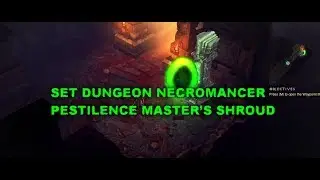 Set Dungeon Necromancer  Pestilence Master’s Shroud