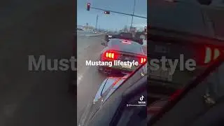 Mach 1 exhaust #mustanglifestyle #mach1 #mustang #ford #burnout #legendsneverdie