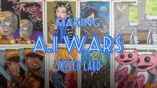 felzbug Draws AI Wars Sketch Card