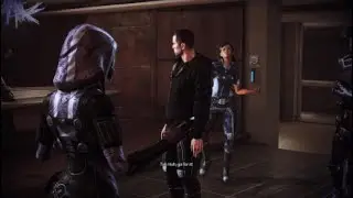 Mass Effect 3: LEGENDARY EDITION - Shepard dancing with his crew