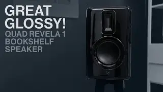 Quad Revela 1 Bookshelf Speaker Review.