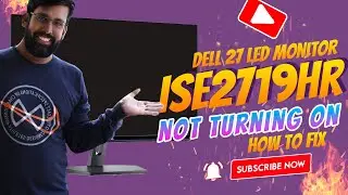 How to Repair DELL SE2719HR MONITOR 2024
