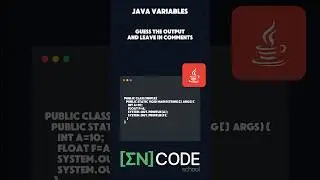 Java Variable Quiz
