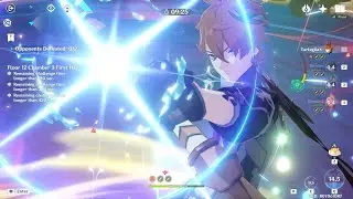 Genshin Impact - Tartaglia/Childe Floor 12-3 Clear Under 40s