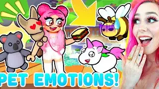 NEW PET EMOTIONS! Roblox Adopt Me Pet Update