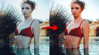 How To Get A Tan In Photoshop (3 Min) | Color Range Selection