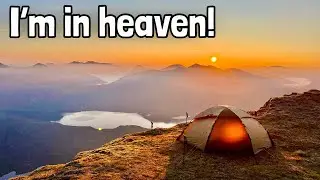 🏴󠁧󠁢󠁳󠁣󠁴󠁿 Is this the finest mountain summit camp in the UK? - Wild Camping Scotland