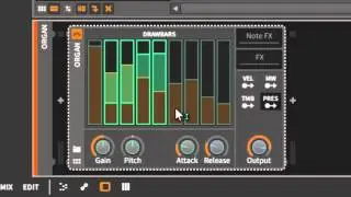 Using the Seaboard with Bitwig