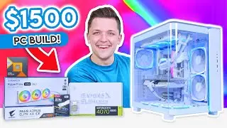 Best $1500 Gaming PC Build 2024! 🚀 [Full Build Guide w/ 1440p Benchmarks]